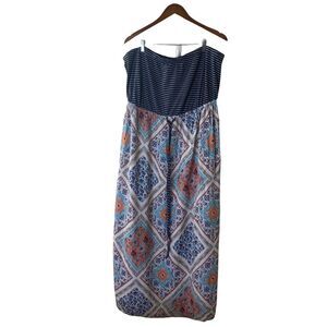 🎉Pure Energy Sleeveless Maxi Dress Sz 3X